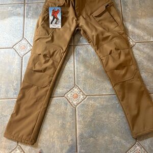 Men's Durable Brown Cargo Pants
